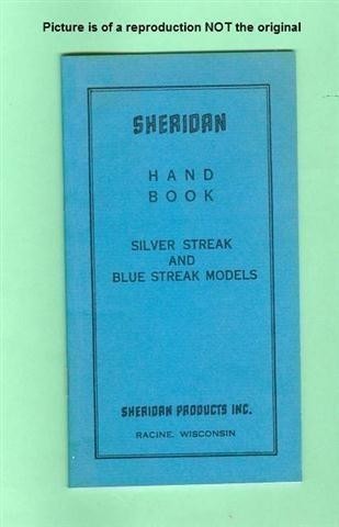 Sheridan Silver & Blue Streak EARLY Fac Manual Re-img-0