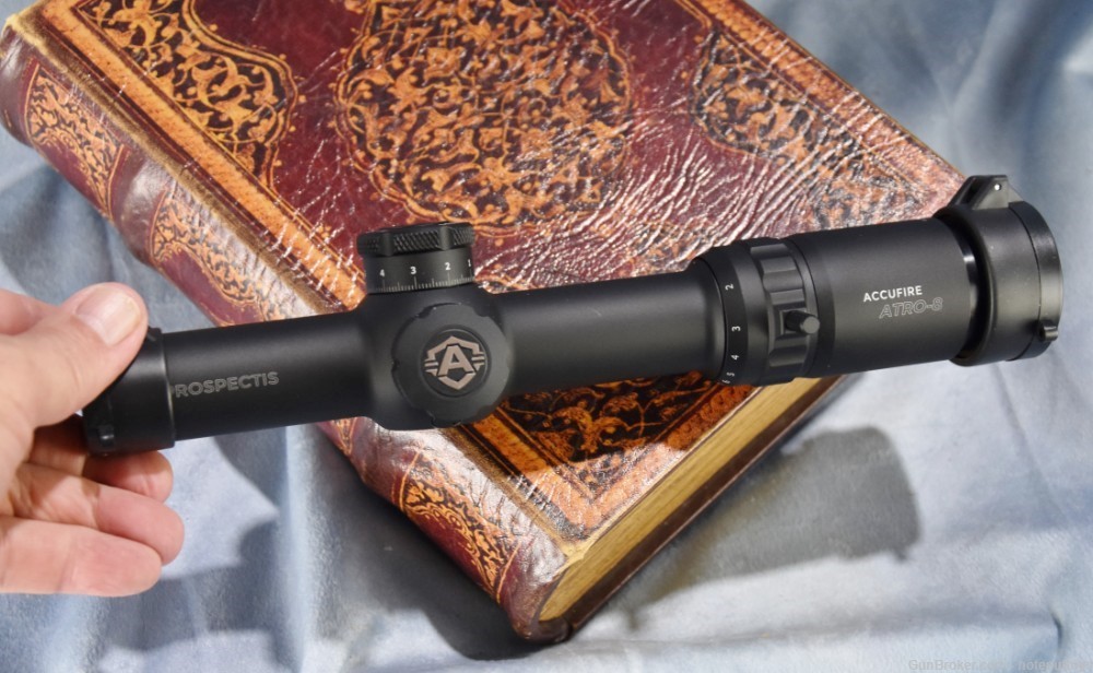 Accufire Prospectis ATRO 8 FFP First Focal Plan 1-8x24 Tactical Rifle Scope-img-4