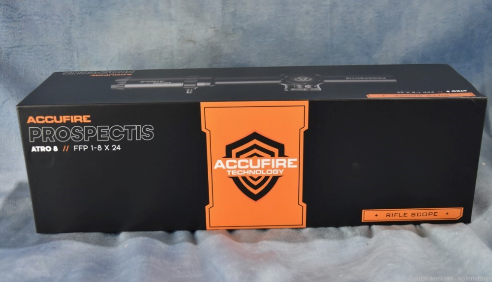 Accufire Prospectis ATRO 8 FFP First Focal Plan 1-8x24 Tactical Rifle Scope-img-7