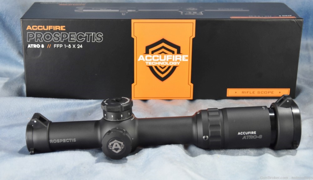 Accufire Prospectis ATRO 8 FFP First Focal Plan 1-8x24 Tactical Rifle Scope-img-21