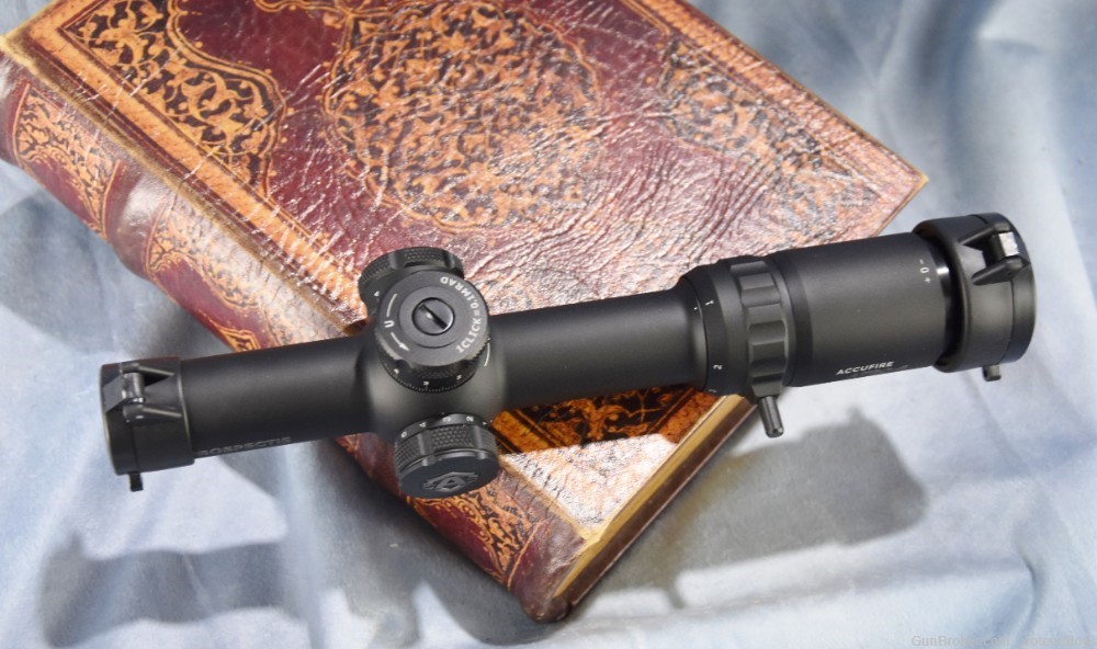 Accufire Prospectis ATRO 8 FFP First Focal Plan 1-8x24 Tactical Rifle Scope-img-0