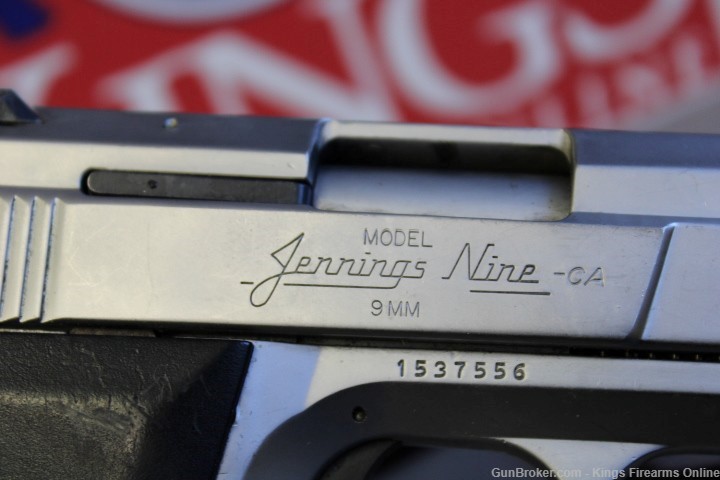 Bryco Arms Jennings Nine-CA 9mm Item P-267-img-6