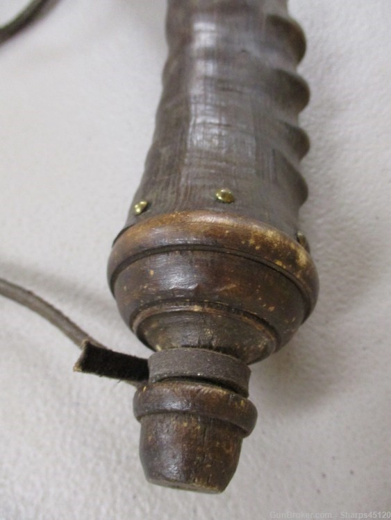 Antique Powder Horn - Springbok Horn-img-5
