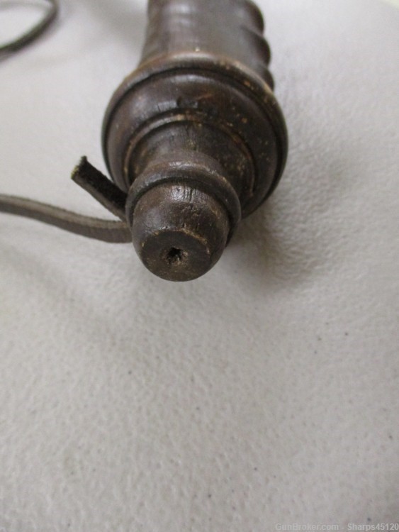 Antique Powder Horn - Springbok Horn-img-6