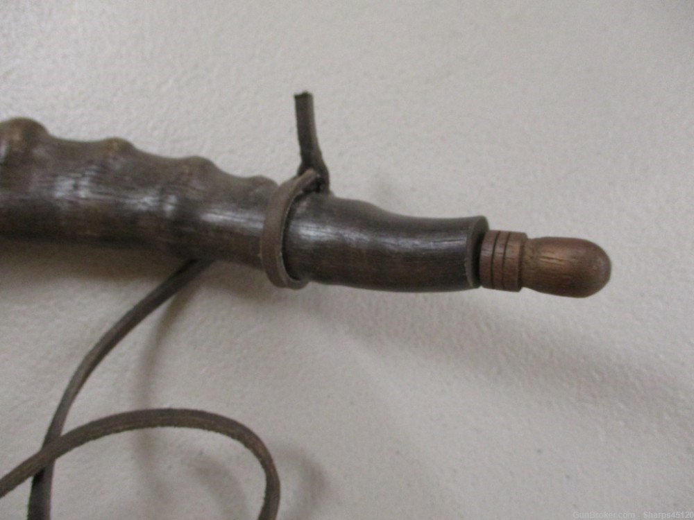 Antique Powder Horn - Springbok Horn-img-3