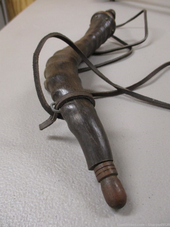 Antique Powder Horn - Springbok Horn-img-10