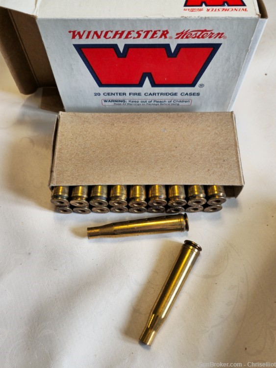 300 H&H Magnum brass 120 PCS once fired RARE-img-3