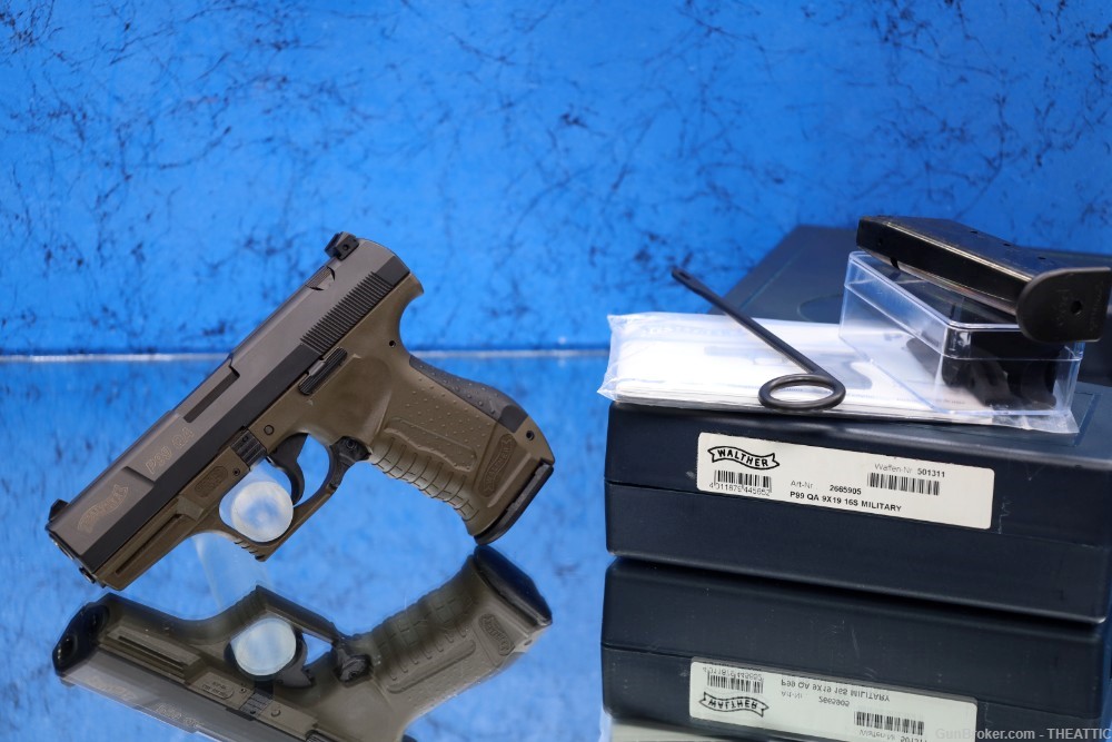INCREDIBLE 2 GUN SET - WALTHER P99QA 9MM FIRST GEN AND A FINAL EDITION P99-img-68
