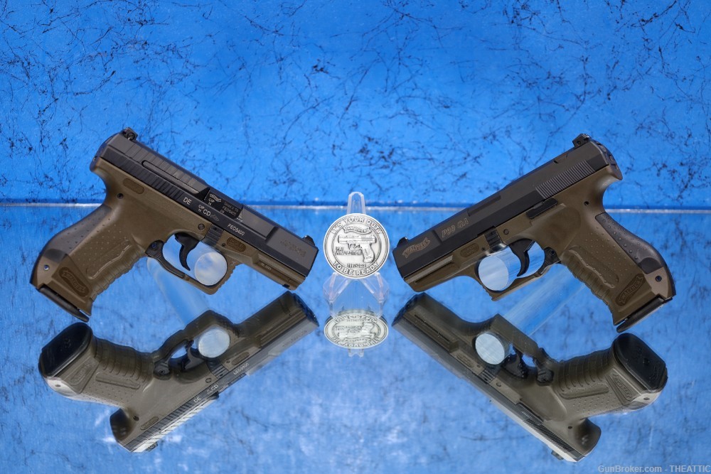 INCREDIBLE 2 GUN SET - WALTHER P99QA 9MM FIRST GEN AND A FINAL EDITION P99-img-137