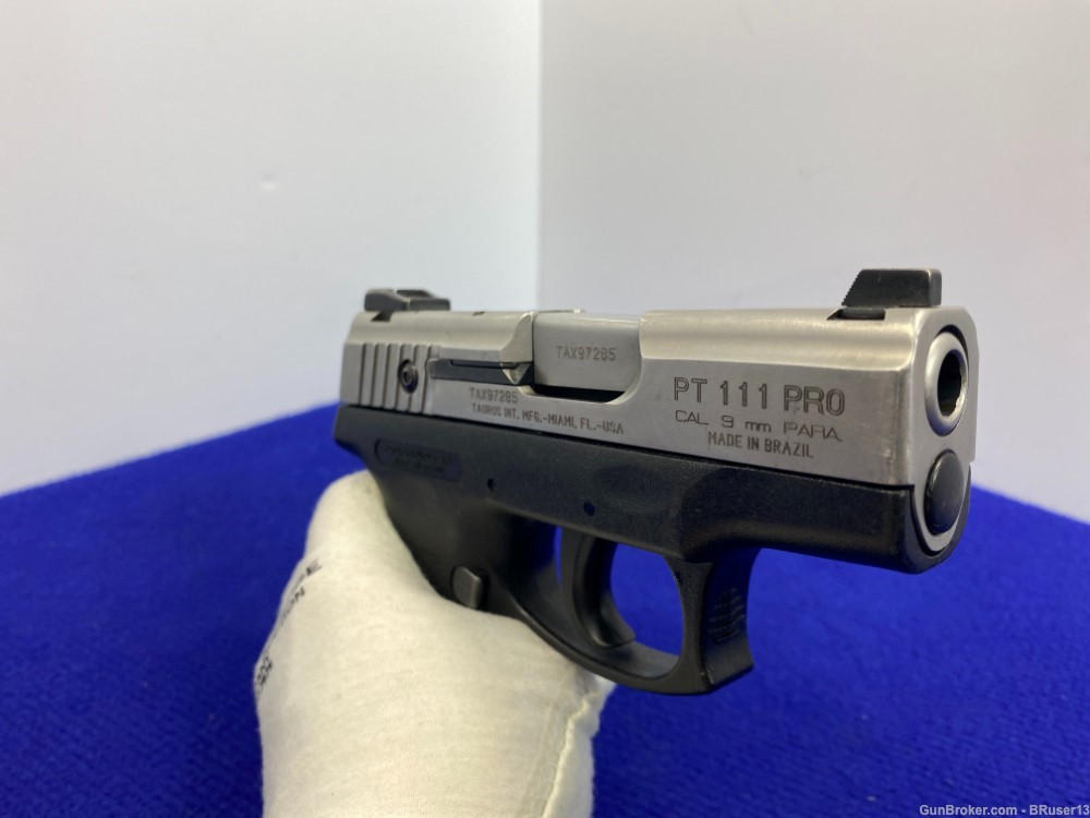 PT111 Millennium Pro 9mm Stainless 3.25" *COMPACT, LIGHTWEIGHT, POWERFUL*  -img-28