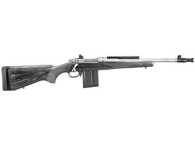 Ruger Gunsite Scout Bolt 223 Remington/5.56 NATO 16.1" 10+1 Laminate Black