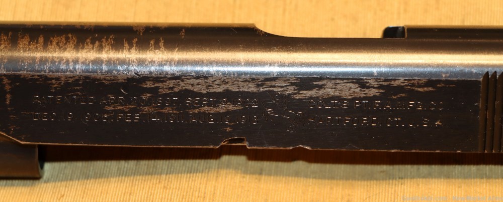 Fine, Rare & Correct Colt US Model 1911A1 Transition Model Pistol c. 1924-img-91