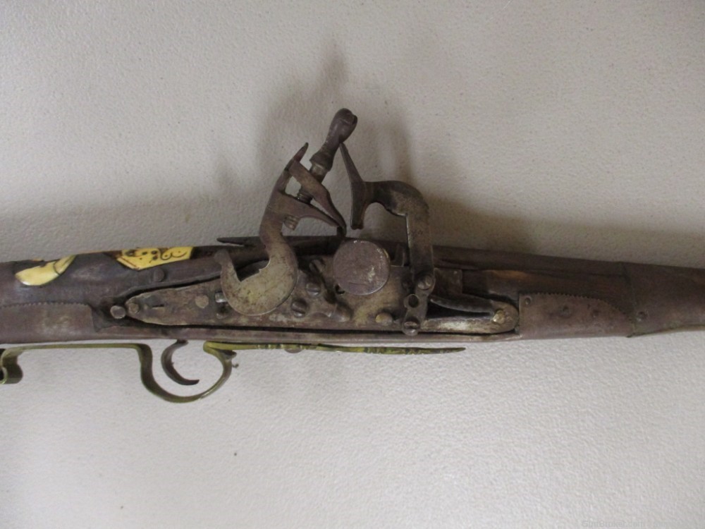 Antique Snaphaunce Lock Musket - possible arabic origin-img-27