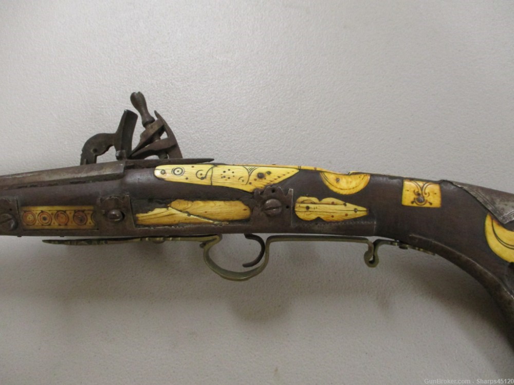 Antique Snaphaunce Lock Musket - possible arabic origin-img-5