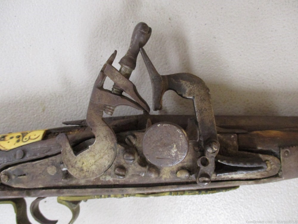 Antique Snaphaunce Lock Musket - possible arabic origin-img-32
