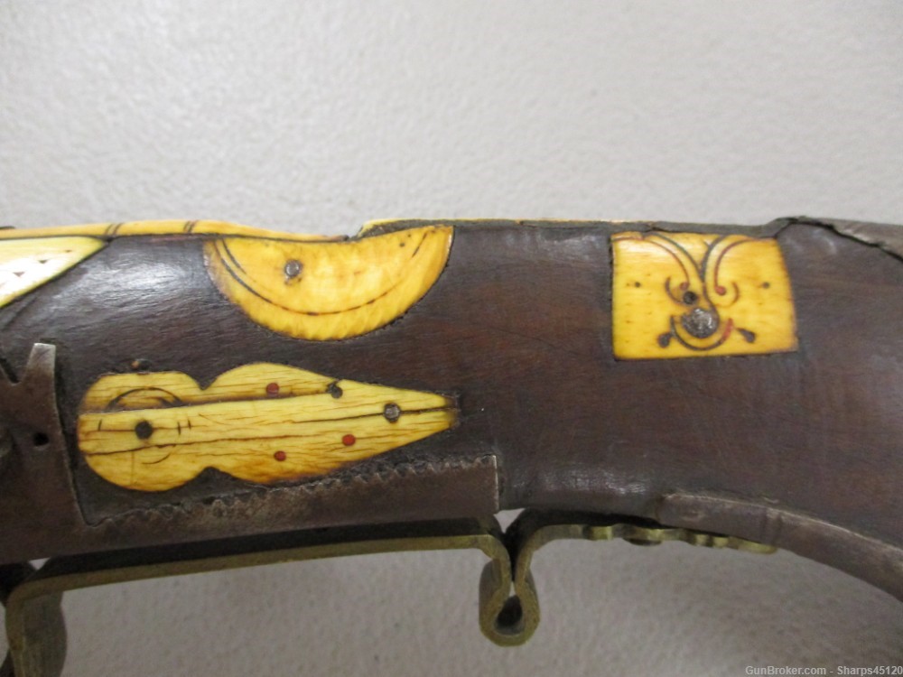 Antique Snaphaunce Lock Musket - possible arabic origin-img-14