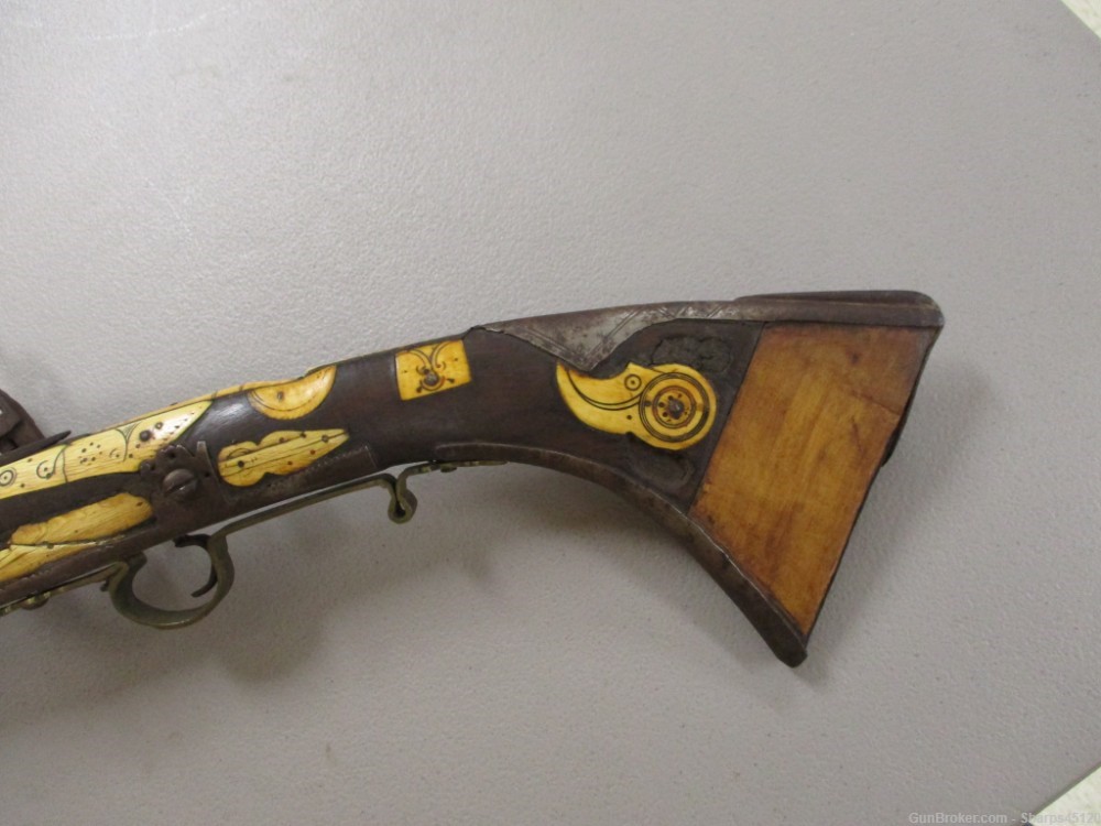Antique Snaphaunce Lock Musket - possible arabic origin-img-4