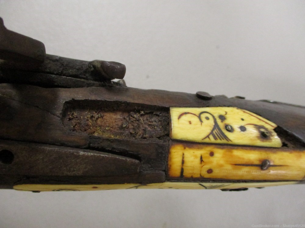 Antique Snaphaunce Lock Musket - possible arabic origin-img-21