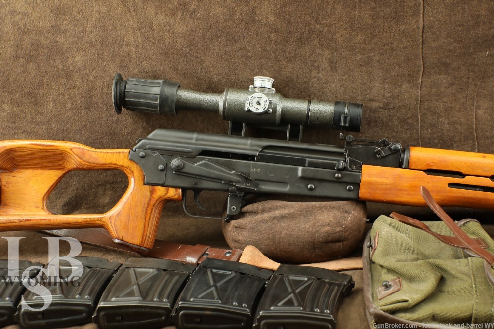 Romanian FPK Dragunov PSL 54 24.4” 7.62X54r Semi Auto Rifle-img-0