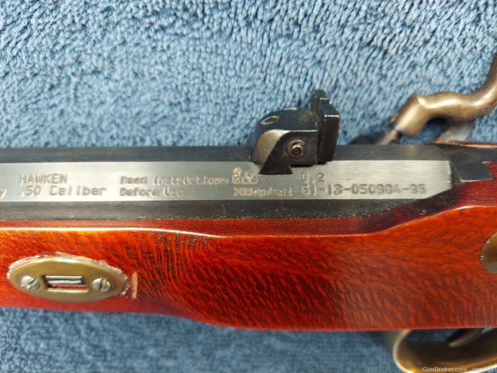 CONNECTICUT VALLEY ARMS MODEL HAWKEN .50 CALIBER BLACKPOWDER ONLY PISTOL-img-3