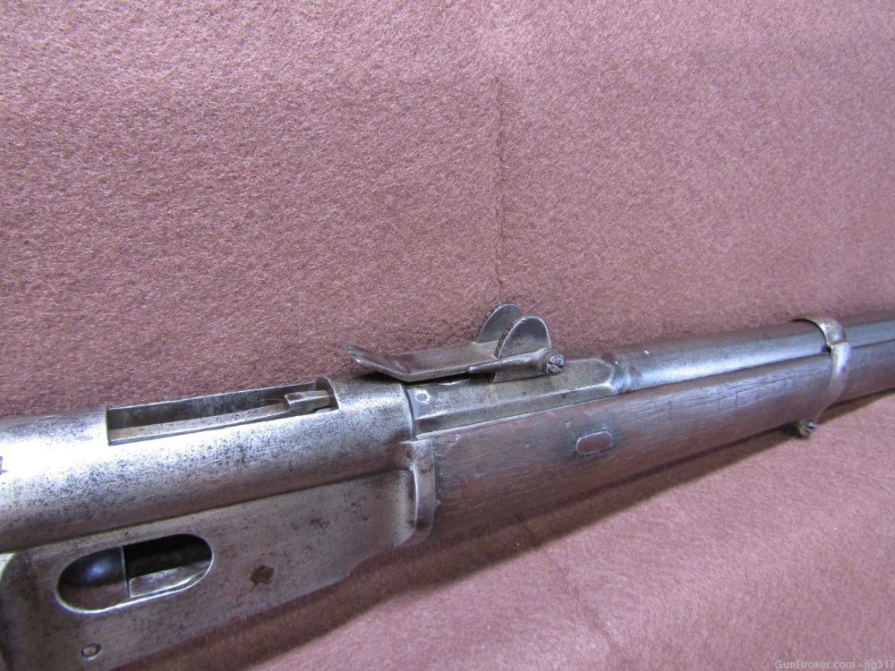 Antique Waffenbrik Bern Vetterli 1871 41 Swiss Bolt Action Rifle-img-4