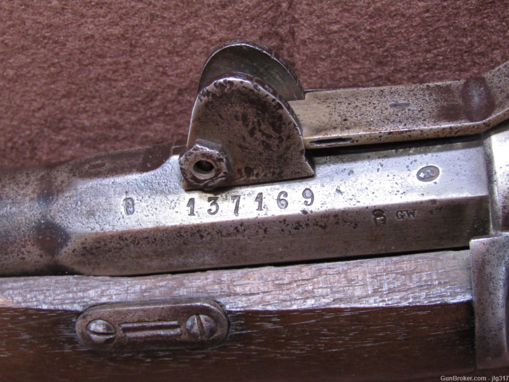 Antique Waffenbrik Bern Vetterli 1871 41 Swiss Bolt Action Rifle-img-12
