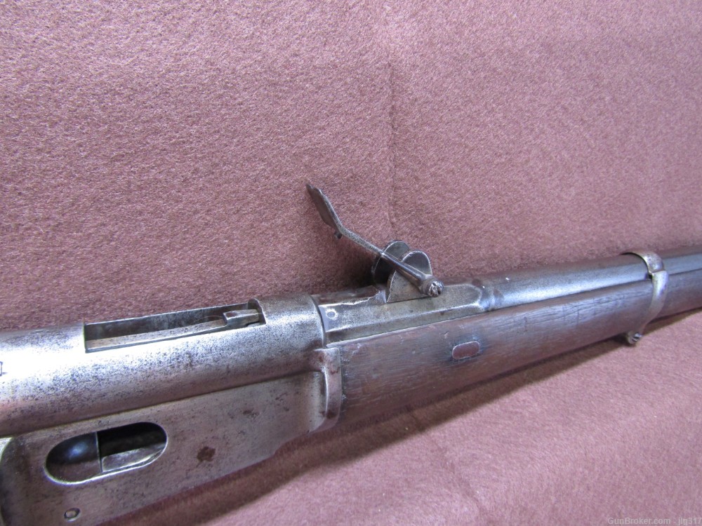 Antique Waffenbrik Bern Vetterli 1871 41 Swiss Bolt Action Rifle-img-5