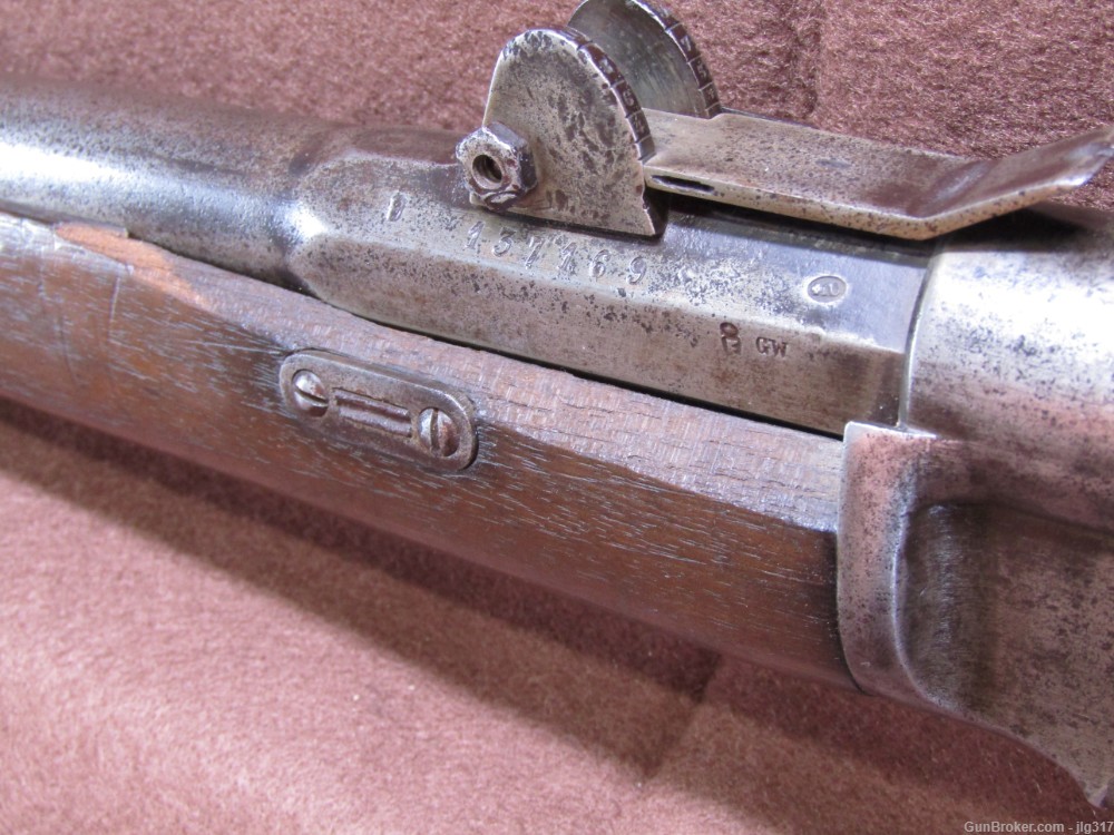 Antique Waffenbrik Bern Vetterli 1871 41 Swiss Bolt Action Rifle-img-16