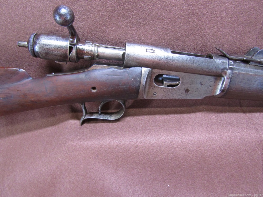 Antique Waffenbrik Bern Vetterli 1871 41 Swiss Bolt Action Rifle-img-7