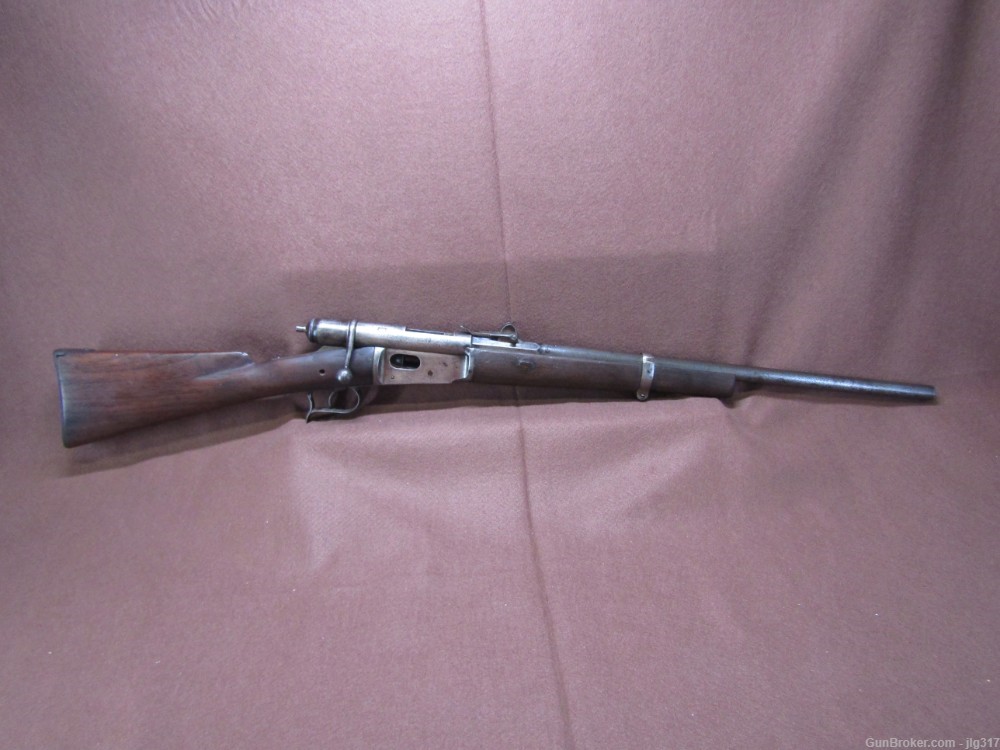 Antique Waffenbrik Bern Vetterli 1871 41 Swiss Bolt Action Rifle-img-0