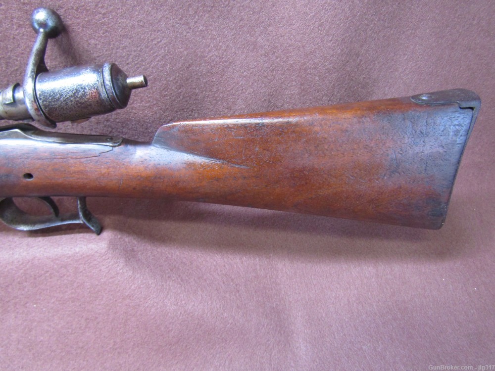 Antique Waffenbrik Bern Vetterli 1871 41 Swiss Bolt Action Rifle-img-9
