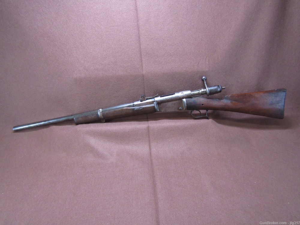 Antique Waffenbrik Bern Vetterli 1871 41 Swiss Bolt Action Rifle-img-8