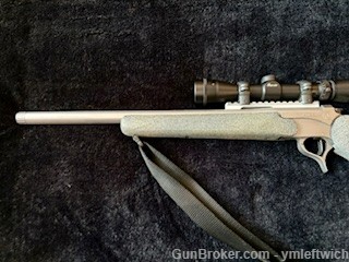 T.C. Encore Stainless Pro Hunter .357 Rem Max Rifle Burris Short Mag Scope-img-5