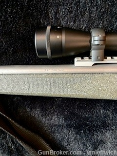 T.C. Encore Stainless Pro Hunter .357 Rem Max Rifle Burris Short Mag Scope-img-7
