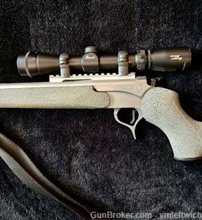 T.C. Encore Stainless Pro Hunter .357 Rem Max Rifle Burris Short Mag Scope-img-6