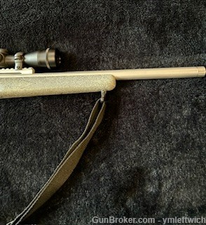 T.C. Encore Stainless Pro Hunter .357 Rem Max Rifle Burris Short Mag Scope-img-1