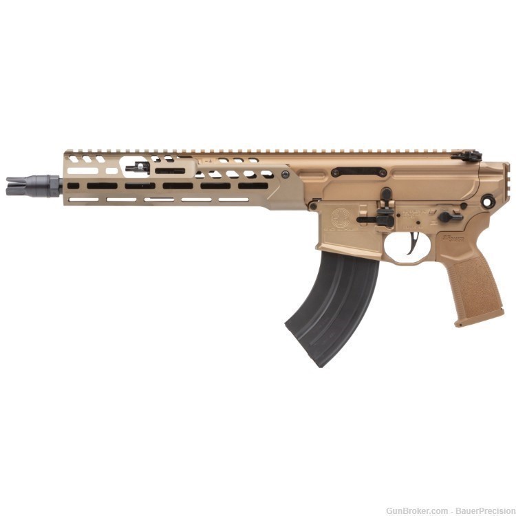 Sig Sauer MCX SPEAR-LT Pistol 7.62x39 11.5" Coyote 28 Rd PMCX-762R-11B-LT*-img-0