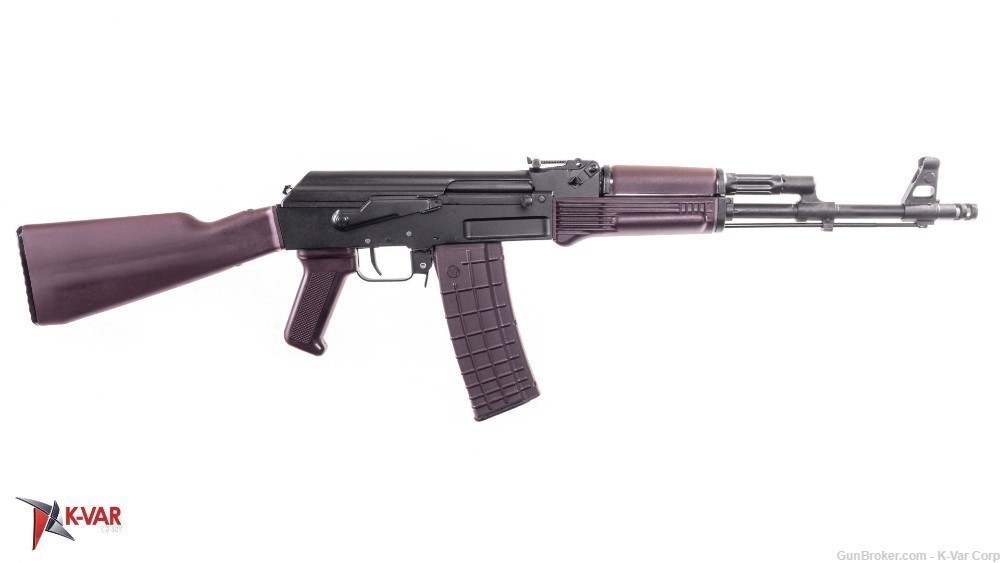 Arsenal SAM5 5.56x45 Milled Receiver AK47 Rifle Plum Furniture -img-0