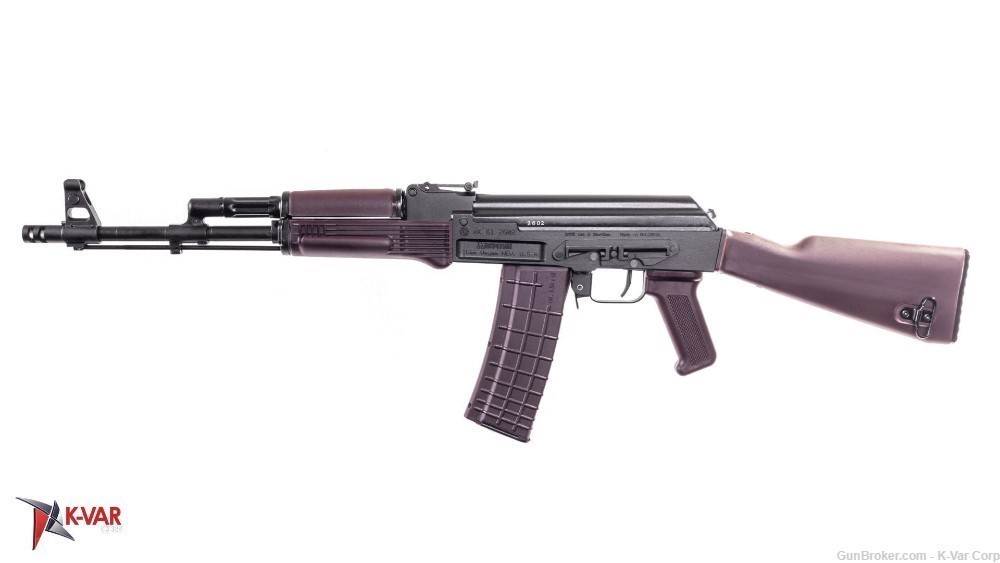 Arsenal SAM5 5.56x45 Milled Receiver AK47 Rifle Plum Furniture -img-3