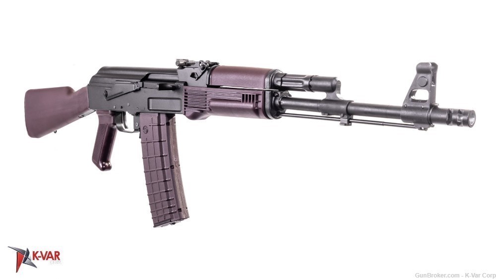 Arsenal SAM5 5.56x45 Milled Receiver AK47 Rifle Plum Furniture -img-1