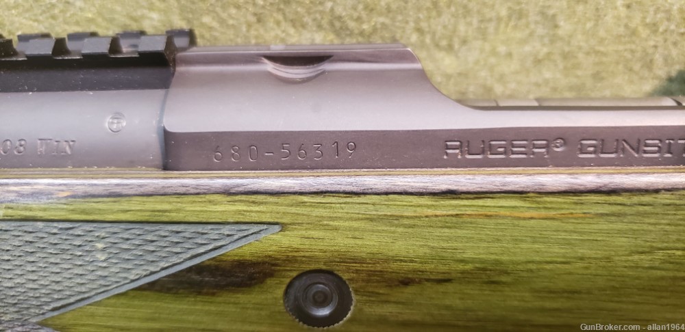 Ruger Gunsite Scout Bolt Action 308 Win. Rifle Great Shape-img-3