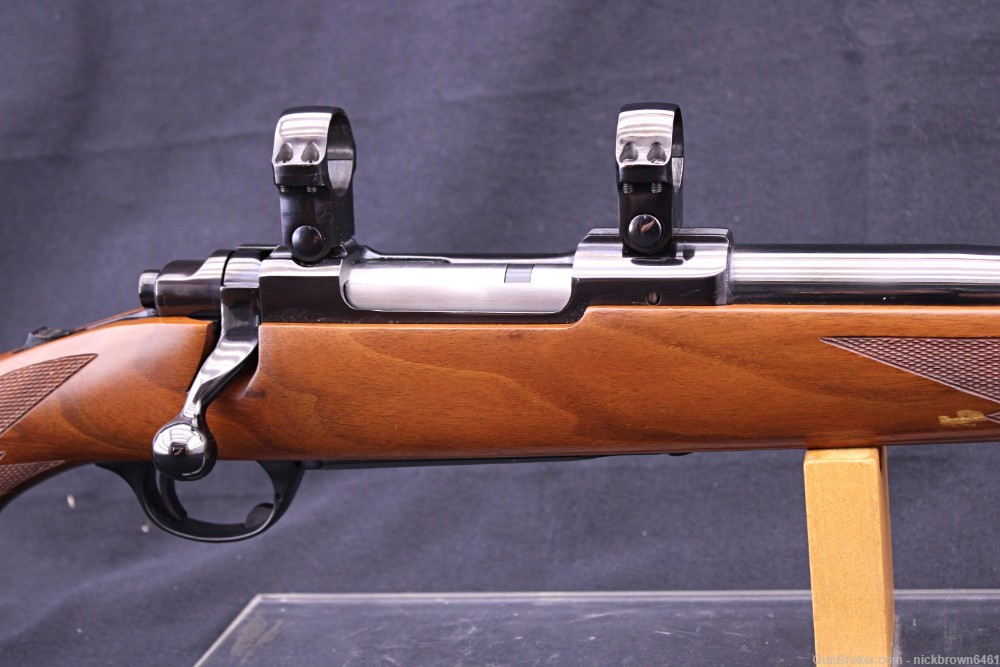 1984 RUGER M77 22-250 HAWKEYE TANG SAFETY 24" BULL BARREL STRUM M-77 BLUED-img-16