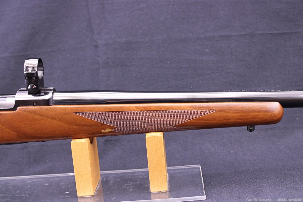 1984 RUGER M77 22-250 HAWKEYE TANG SAFETY 24" BULL BARREL STRUM M-77 BLUED-img-15