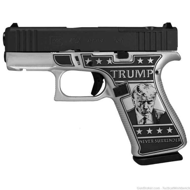 Glock 43x MOS "Trump Mug Shot Edition", Austria, 9mm, 10rd-img-1
