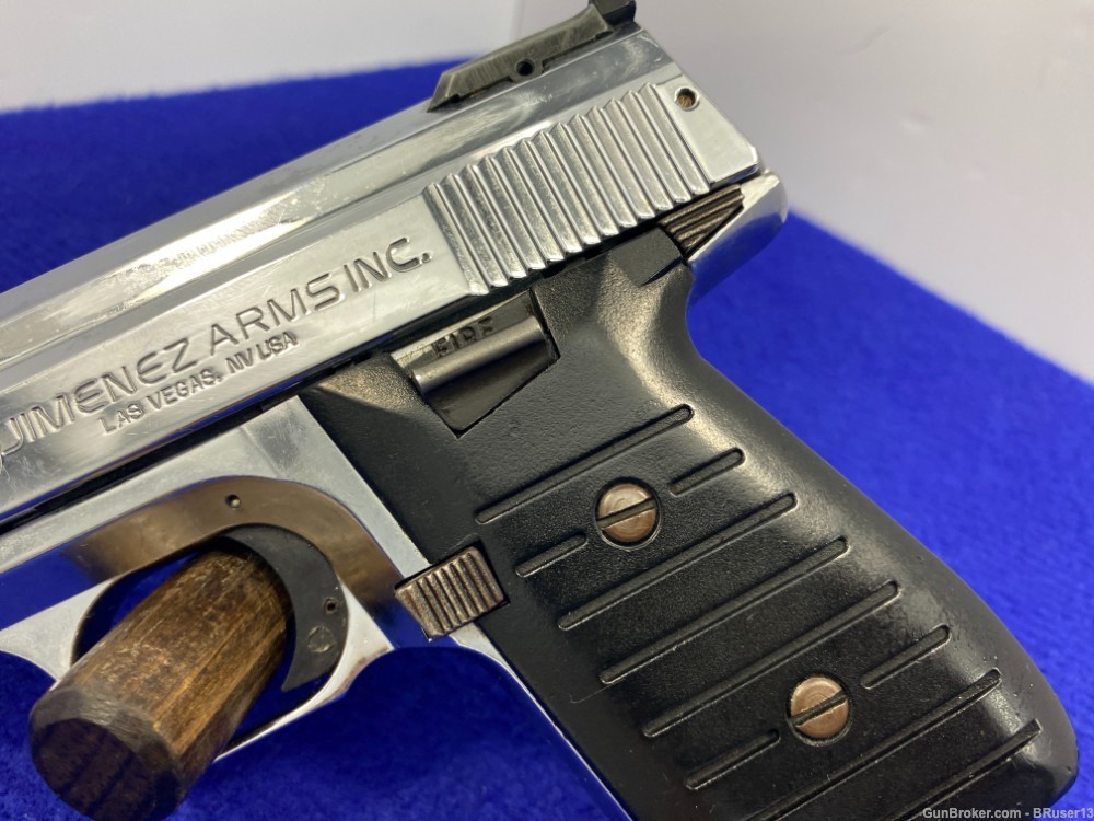 Jimenez Arms JA-Nine 9mm Chrome 3.75" *GREAT BUDGET TRUCK GUN EXAMPLE*-img-3