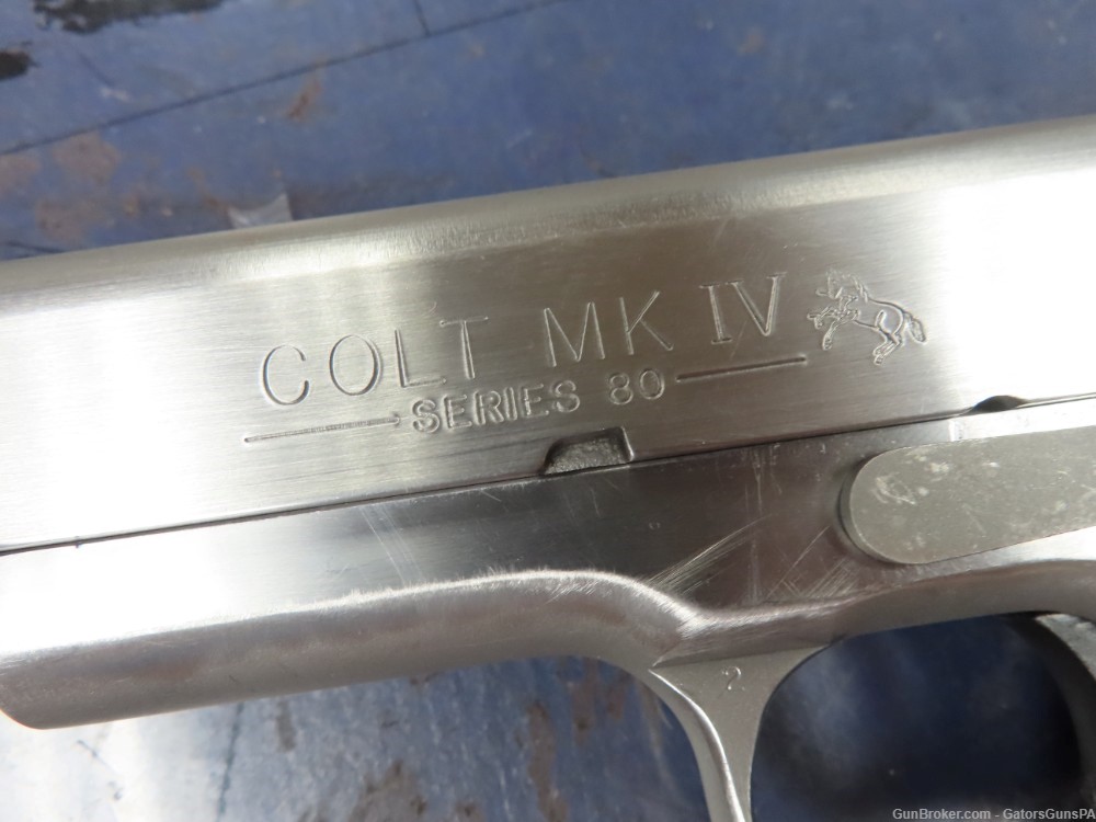 Colt MK IV Series 80 Government 1911 .45 acp 1991 Colt Mark 4 45 auto MKIV -img-10