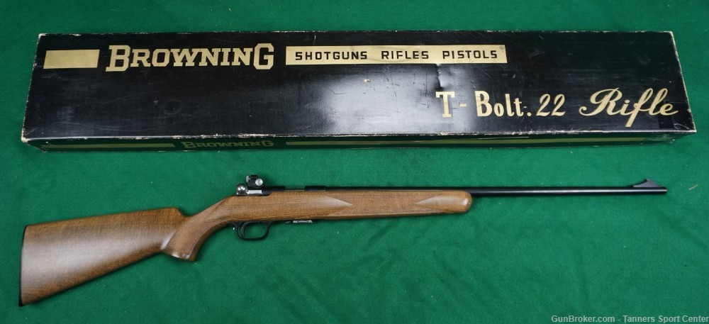 UNFIRED 1970 FN Belgian Browning Tbolt T-Bolt 22 22lr 24" Belgium C&R OK-img-0