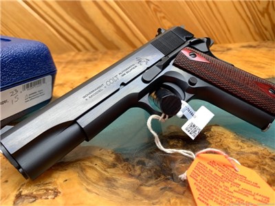 NEW IN BOX ! COLT 1911 .38 SUPER 70 SERIES GOVERNMENT BLUED NR