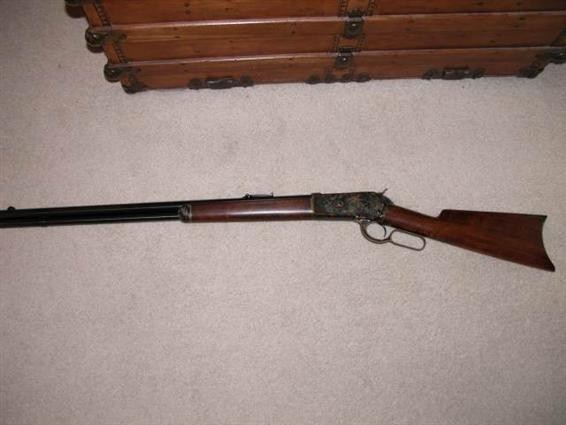 Winchester  Model 1886 45.70 With Museum Letter-img-0
