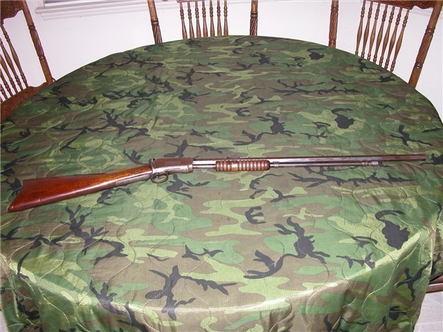 Winchester Model 1890 Pump Action Rifle .22 Long-img-12